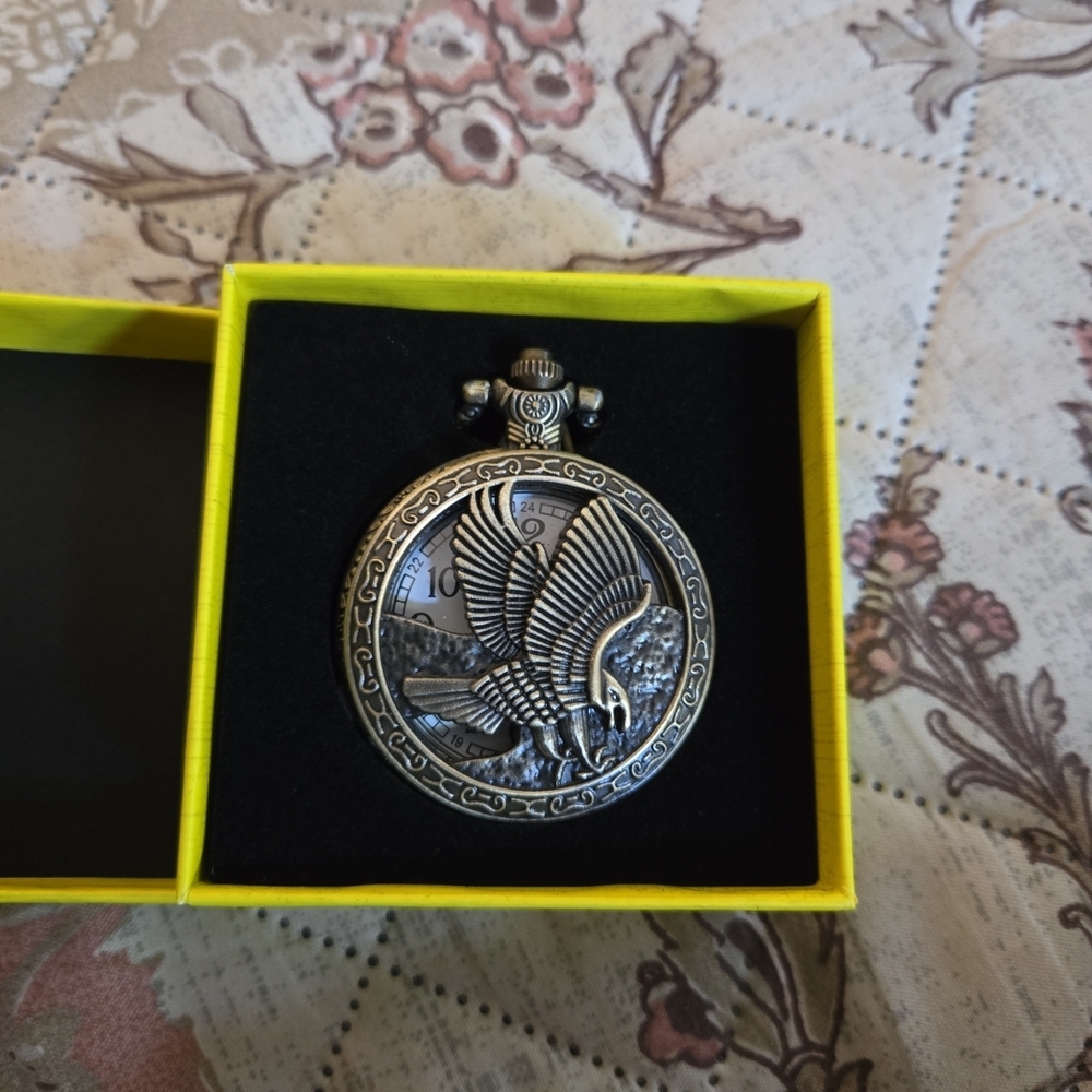 Invicta Vintage Liberty Pocket Watch 47mm‎ Bronze (49003)